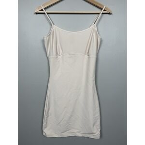 Spanx‎ Spoil Me Cotton Shaping Slip Dress Adjustable Strap Shapewear Bodycon Lg